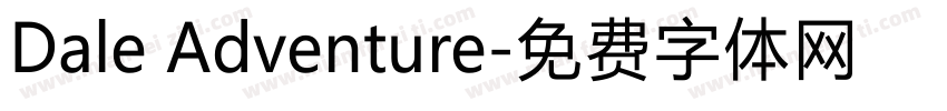 Dale Adventure字体转换